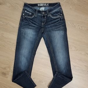 Hydraulic Capri Jean's